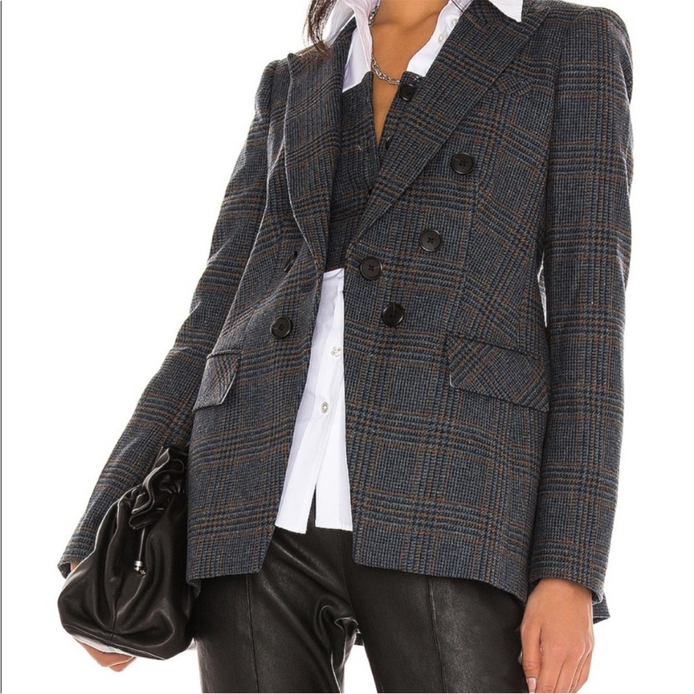 Yareli Dickey Jacket in Navy Multi